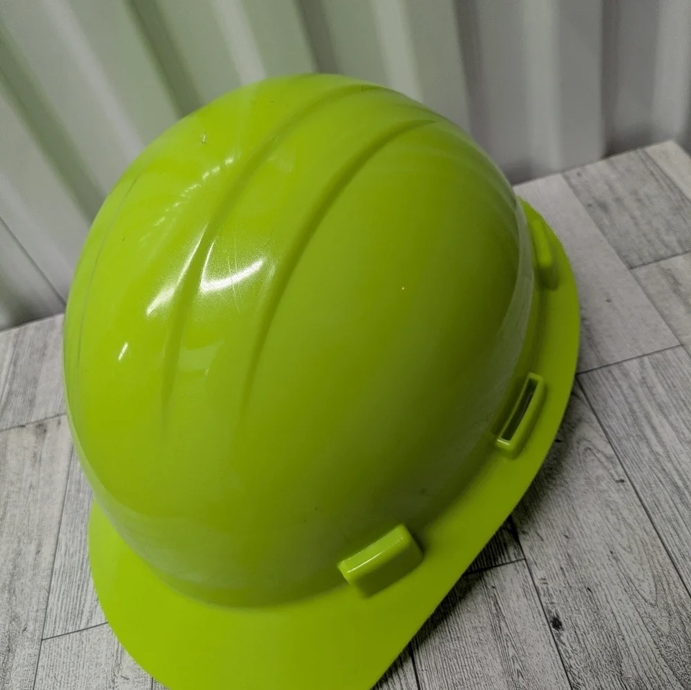 Lime Green Safety Hard Hat